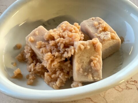 高野豆腐と大豆ミートのそぼろ煮